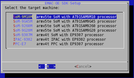 Emac oe sdk setup-2.png