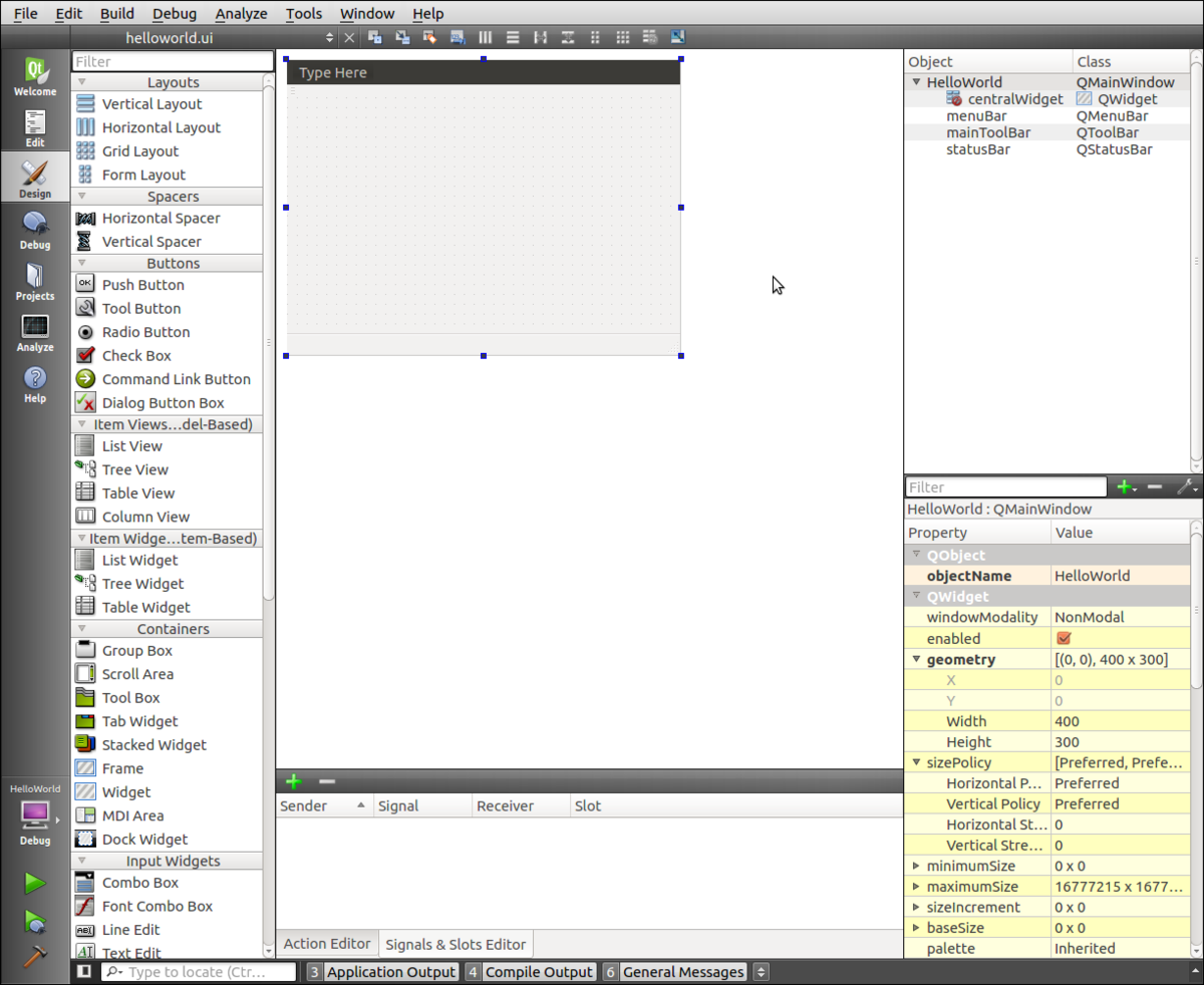 Creating a New EMAC OE SDK Project with qmake in Qt Creator Creating